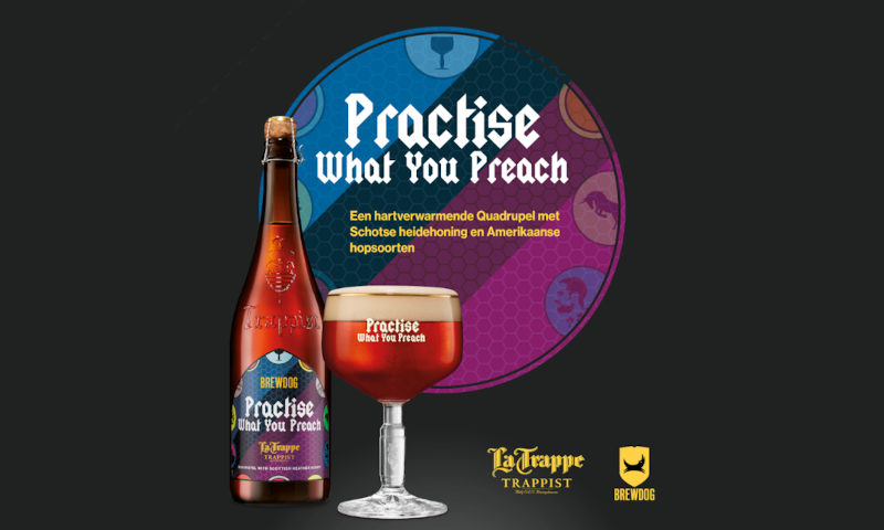 La Trappe Practise what you preach